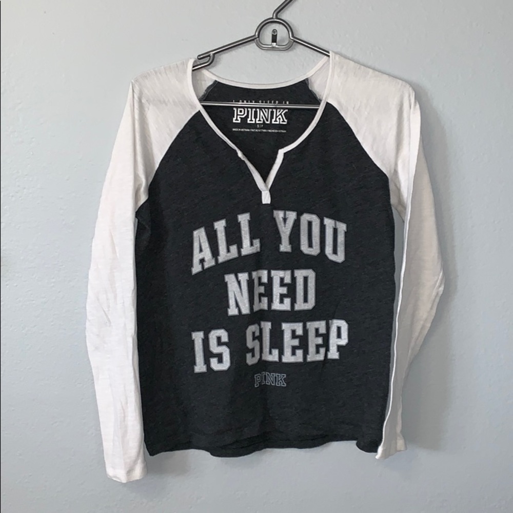 Victoria’s Secret pink pajama sleep set size small